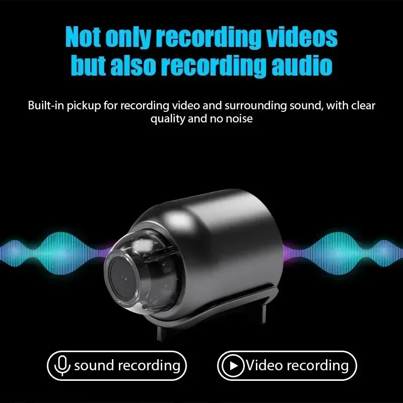 Xiaomi X5 Camera 1080P HD Wifi Wireless Night Vision Motion Detection Video Camera Home Security Camcorder Audio Video Recorder - Image 6