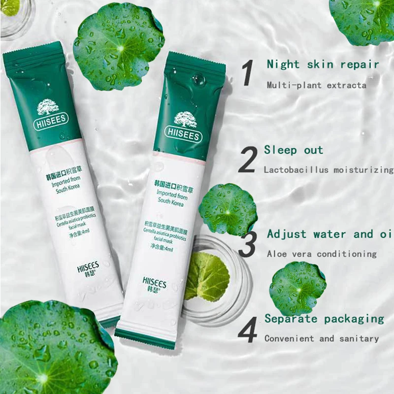 30pcs Centella Collagen Sleeping Facial Masks skincare Anti Wrinkle Anti-aging Moisturizing Face Mask Korean Skin Care Products - Image 2