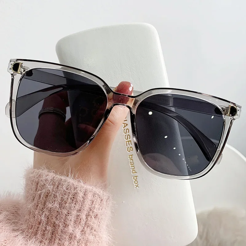 Fashion Oversized Sunglasses New Woman Vintage Square Sun Glasses Female Big Frame Gradient Shades Oculos De Sol - Image 3