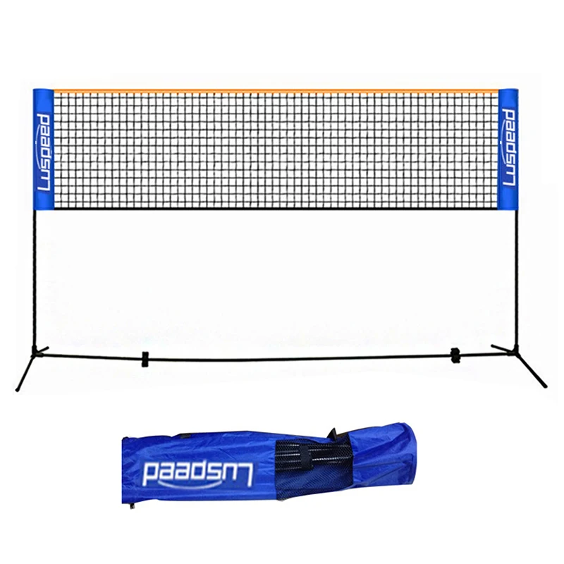 Portable Folding Standard Professional Badminton Net Indoor Outdoor Sports Volleyball Tennis Training Square Nets Mesh - Image 8