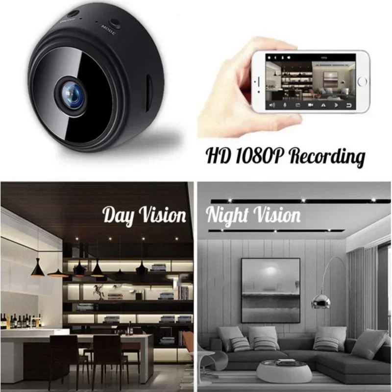 Xiaomi A9 Mini Camera 1080p HD Wifi Indoor Safety Wireless Monitor Camcorders Night Version Video Intelligent Home Camera 2025 - Image 2