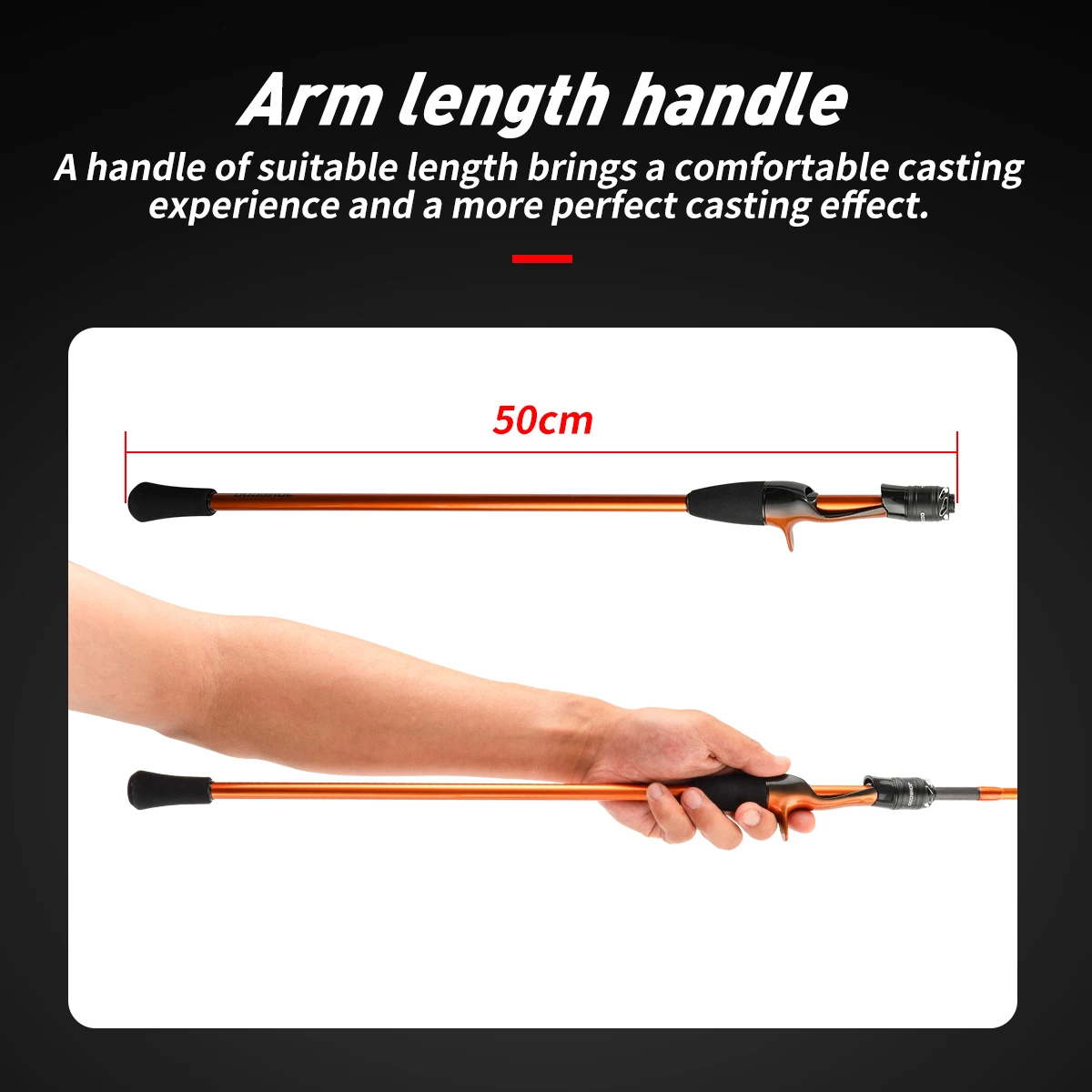 Johncoo Fishing Rod for Casting Jigging Rod 1.7m M ML Jigging Rod Powerful Titanium Tip Rubber Tail Octopus Boat Rod - Image 6