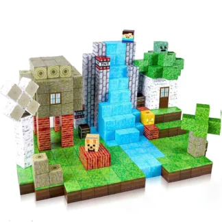 192PCS Magnetic Building Blocks Mine Magnet World Set Toys STEM Montessori Stacking Cubes Construction Set Christmas Gift