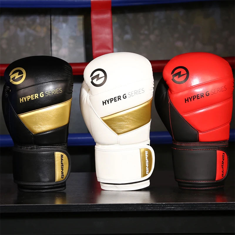 High Quality PU Leather Wear-Resistant And Breathable Boxing Gloves For Sanda Training, Thickened Protective Combat Gloves - Image 2