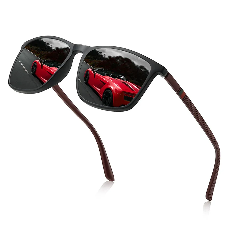 New Polarized Sunglasses for Men TR90 Fashion Luxury Designer Sunnies for Women Colorful Film Anti UV Outdoor Sun Eyeglass - Image 5