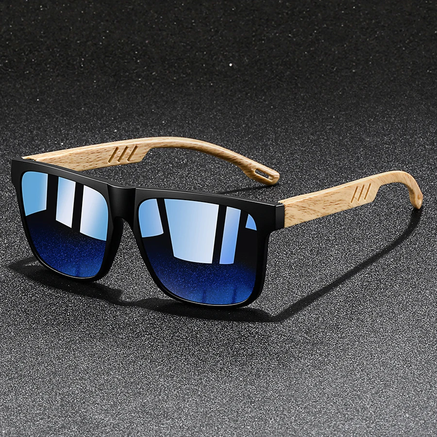 Fashion Vintage Square Square Frame Sunglasses Men Women Fishing Driving Man Luxury Brand Designer Sun Glasses UV400 Eyewear - Image 4