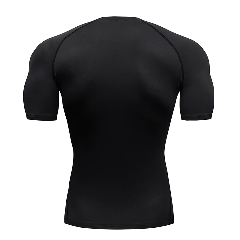 2024 Compression T Shirt Men Short Sleeve Sport Tees Fitness Running Sportsear Men Gym Elastic Quick Dry Jogging T-shirt Tops - Image 3