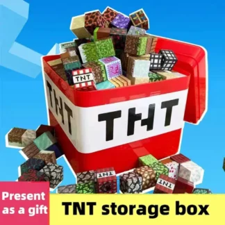 Magnetic Building Blocks Toy Storage Box Set Can Place Figures Magnet Cube Construction Brick Toys Gift for Boys Girls Children