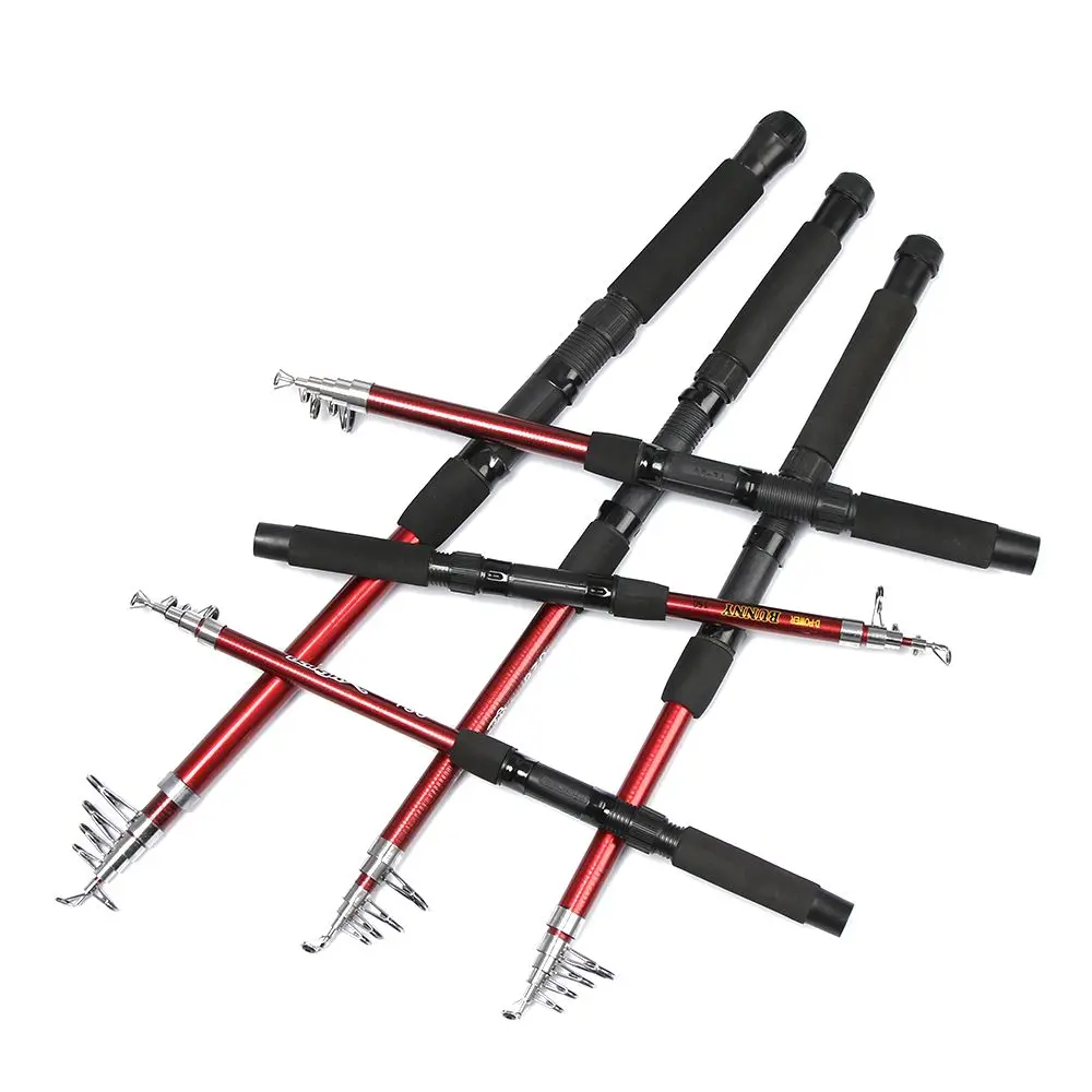 1.5-3.0m Fishing Tackle Tools Outdoor Fiberglass Sea Rod Telescopic Fishing Rod Pole - Image 2