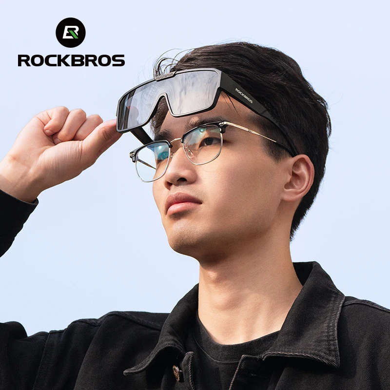 ROCKBROS Cycling Sunglasses Polarized UV Protection Set Glasses Frame for Myopia Glasses Running Fishing Cyling Goggles - Image 5