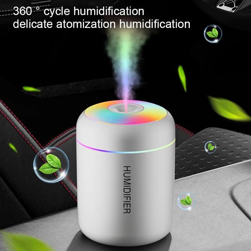 180ML Mini Air Humidifier USB Electric Aroma Diffuser Essential Oil Purifier Aromatherapy Mist Maker Lights For Car Home Bedroom - Image 4