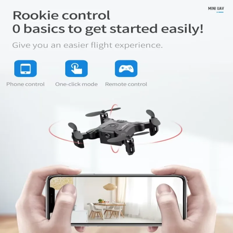 Xiaomi V2 Mini Drone Professional 8k HD Camera 5G Wifi FPV Air Pressure Altitude Hold Foldable Quadcopter RC Drone Toys - Image 6