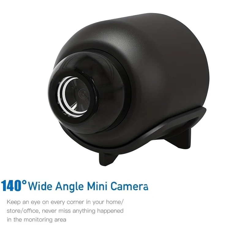 New X5 Mini Camera 1080P Clear Night Vision Lightweight Portable Premium Cams Motion Detection Wireless WiFi Surveillance Camera - Image 4
