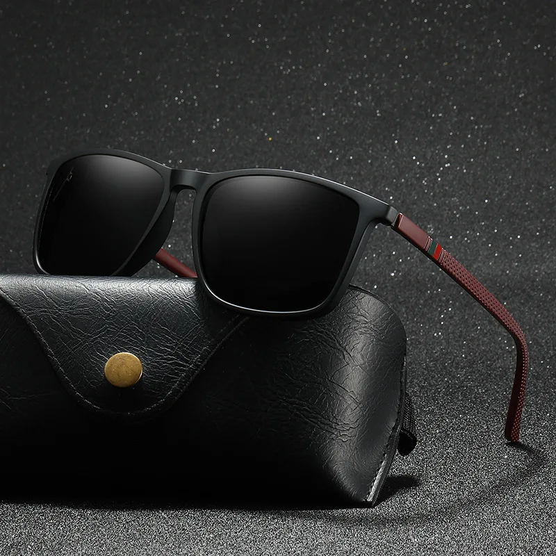 New Polarized Sunglasses for Men TR90 Fashion Luxury Designer Sunnies for Women Colorful Film Anti UV Outdoor Sun Eyeglass