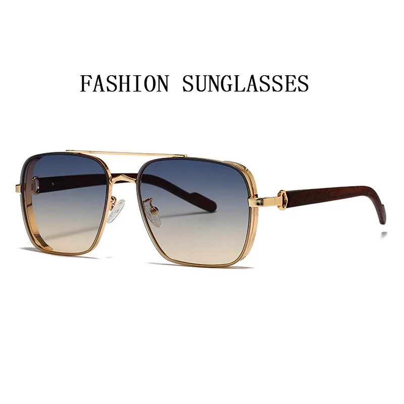 2023 Sunglasses For Men Square Sunglasses Women Trendy Luxe Vintage Fashion Glasses Retro Steampunk Shades Gafas De Sol Hombre - Image 5