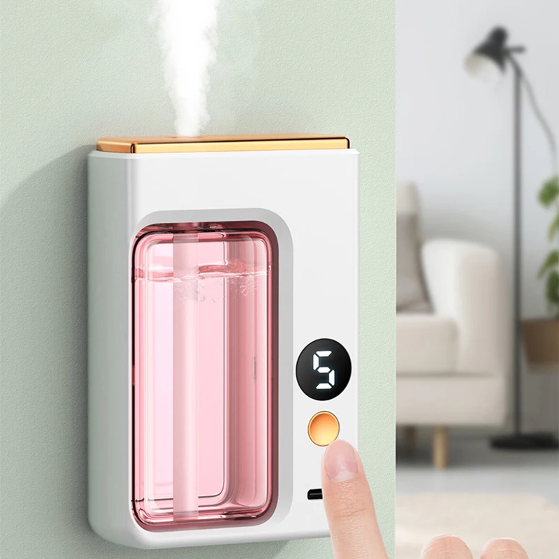 Automatic Diffuser Aromatherapy Car Perfume with Display Essential Oil Humidifier Bathroom Deodorization Air Freshener Jasmine - Image 4