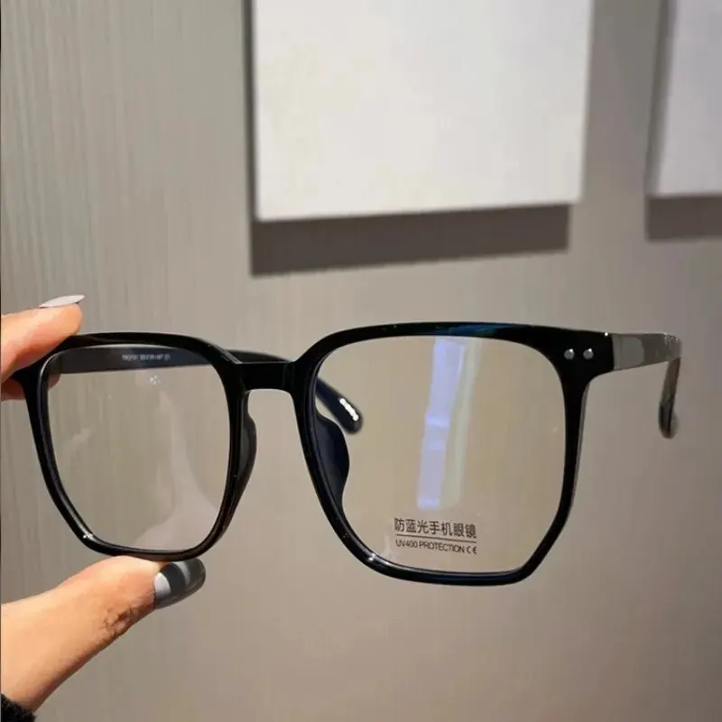 Round Eyewear Transparent Computer Glasses Frame Women Men Anti Blue Light Blocking Glasses Optical Spectacle Eyeglass - Image 4
