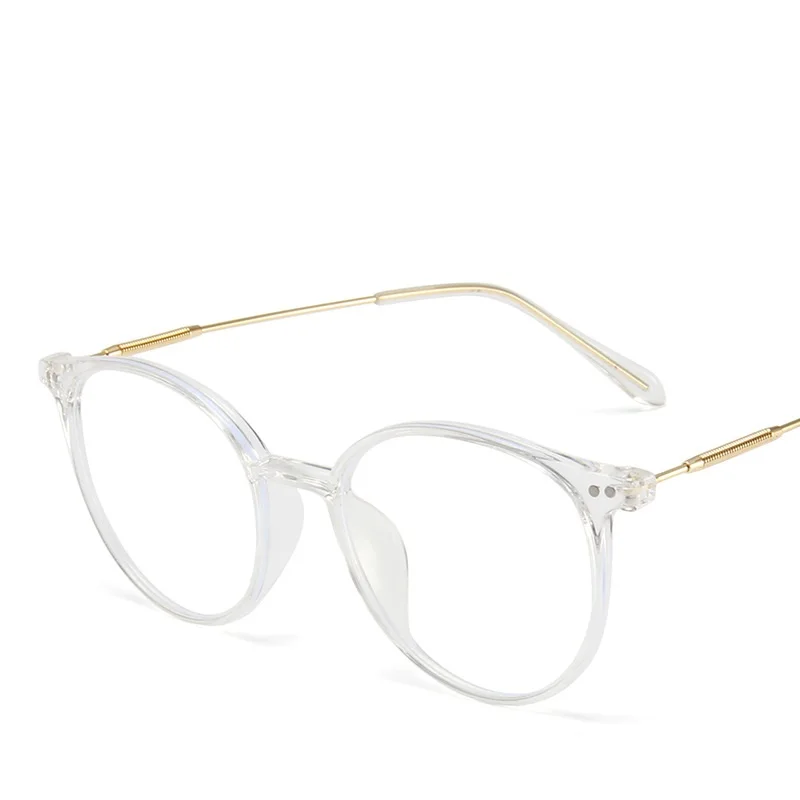 Men And Women Round Anti Blue Glasses Computer Frame Optical Lenses New Arrival 2023 - Image 6