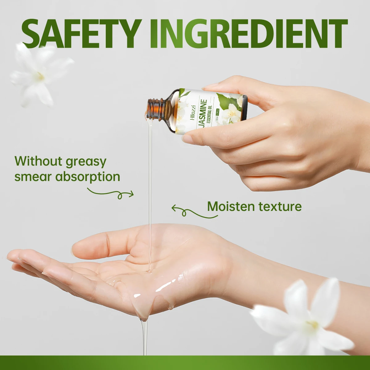 Jasmine essential oil facial skin care oil moisturizing body care massage oil aromatherapy essential oil lasting fragrance - Image 3