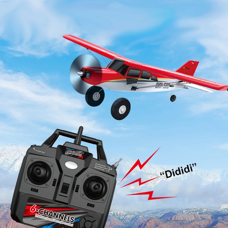 Qidi560 Moore M7 Off-road RC Plane 4CH Brushless Remote Control Airplane Fixed Wing Aircraft Model EPP Foam Toys for Children - Image 5