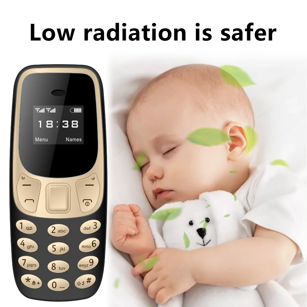 SERVO Small Mobile Phone Bluetooth Dialer Magic voice Low Radiation Telephone Call Recording 2/3 SIM GSM Unlocked Mini Cellphone - Image 6