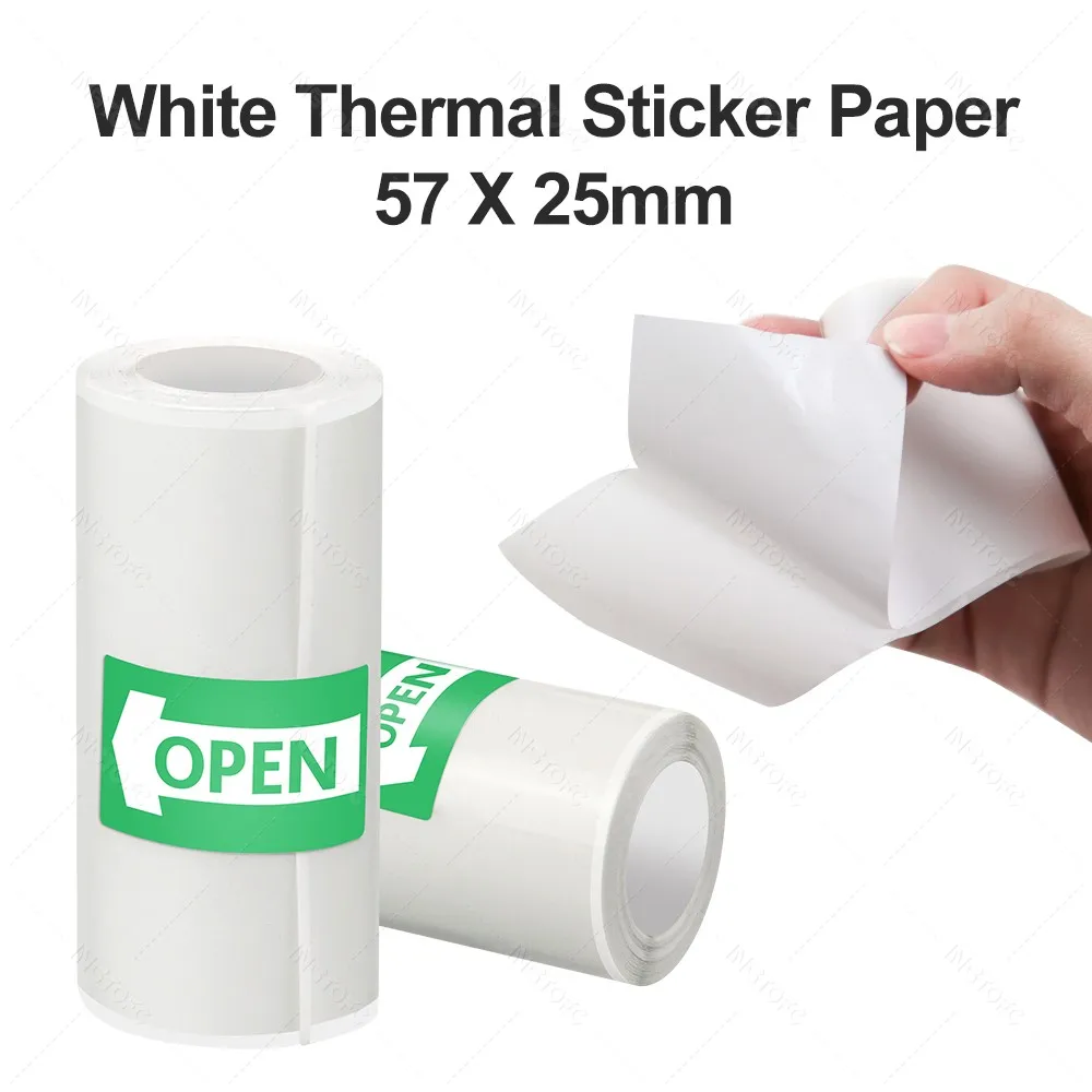 Printable Adhesive Paper 3~15 Pcs Mini Printer Sticker Paper Rolls, Thermal Photo Paper Rolls, for Mini Pocket Thermal Printer - Image 2