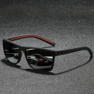 Fashion Nail Decoration Vintage Square Polarized Sunglasses Men Women Brand Designer Sun Glasses Driving Fishing UV400 Eyewear