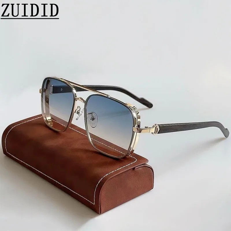 2023 Sunglasses For Men Square Sunglasses Women Trendy Luxe Vintage Fashion Glasses Retro Steampunk Shades Gafas De Sol Hombre - Image 2