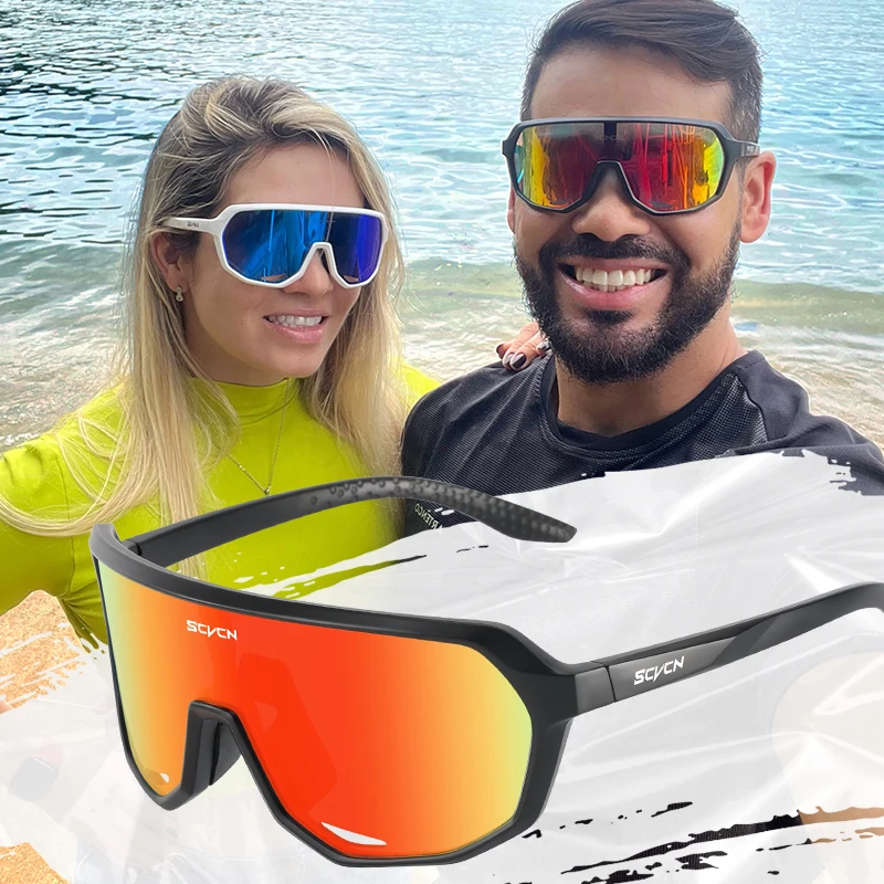 SCVCN Men Cycling Glasses Photochromic Sunglasses Mountain Bike Road Bicycle Eyewear MTB Cycle Goggles Sports UV400 Glasses Hot - Image 3