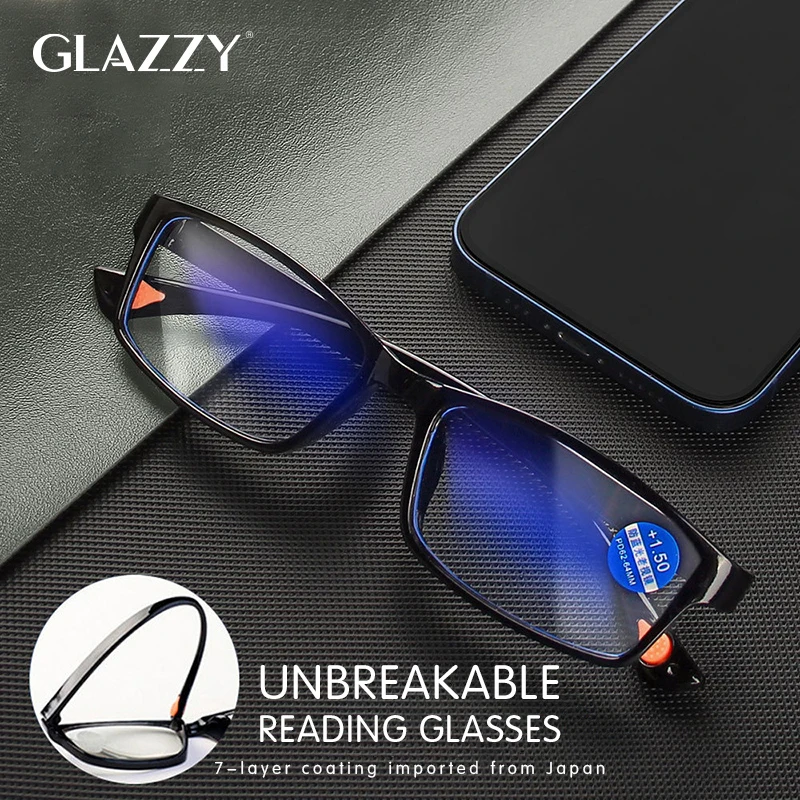 1PC Reading Glasses +1.0~+4.0 Lightweight Anti-Blue Light Eyewear - Image 8