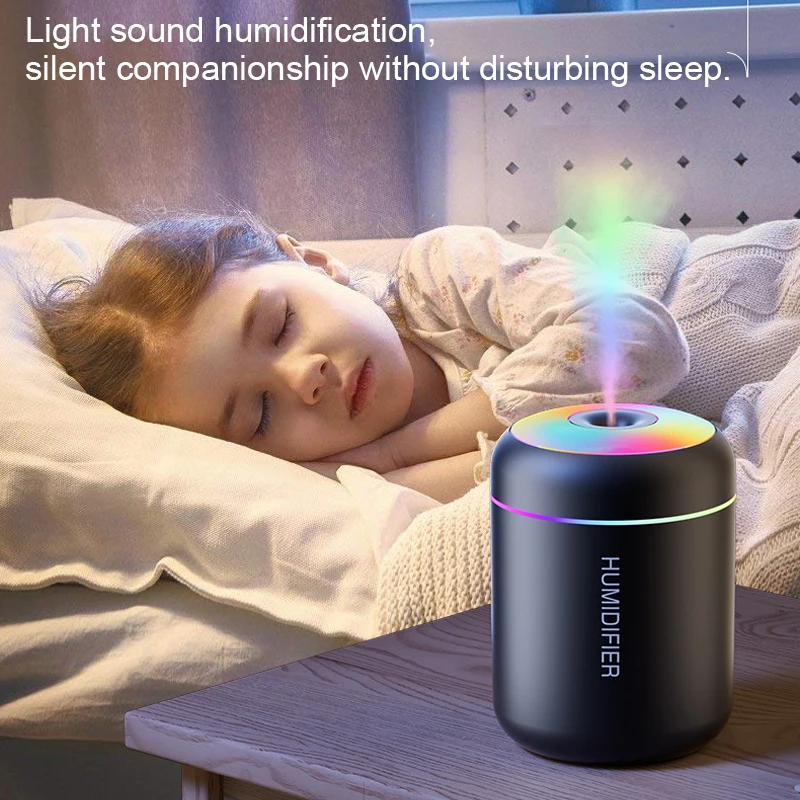 180ML Mini Air Humidifier USB Electric Aroma Diffuser Essential Oil Purifier Aromatherapy Mist Maker Lights For Car Home Bedroom - Image 5
