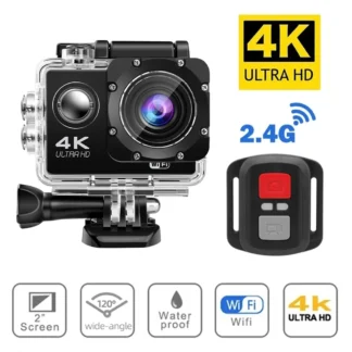 Magecam 4K Action Camera 1080P/30FPS WiFi 2.0" 170D Underwater Waterproof Helmet Video Recording Camera Outdoor Sports Cameras