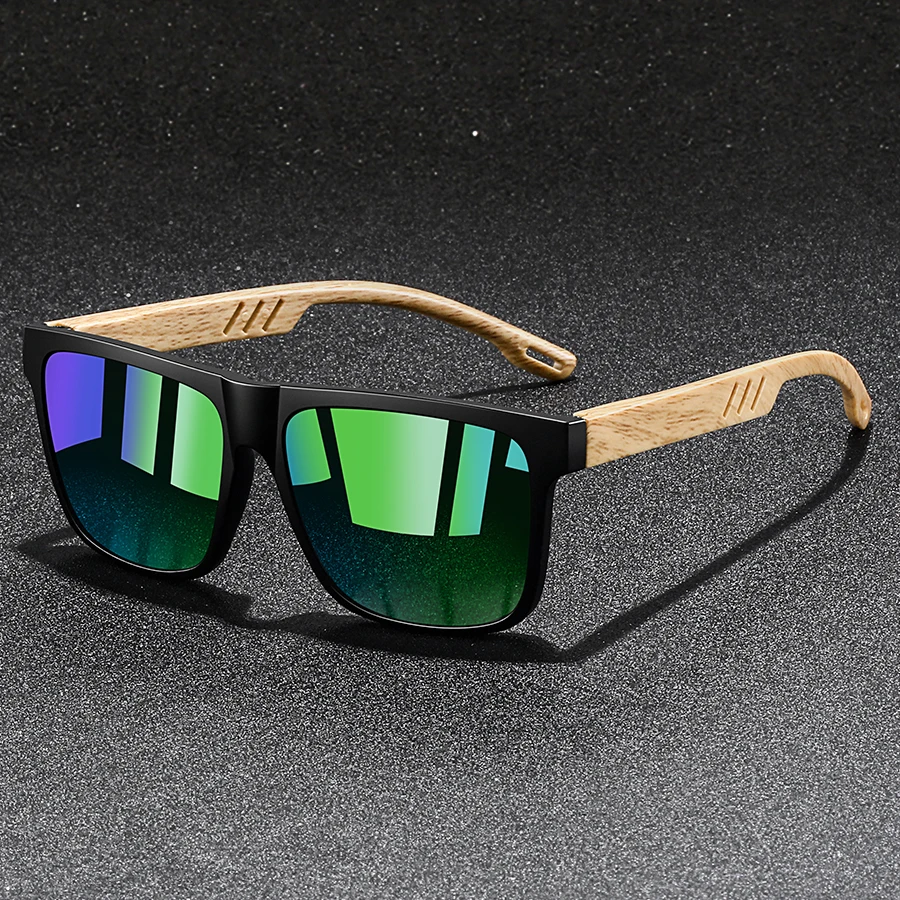 Fashion Vintage Square Square Frame Sunglasses Men Women Fishing Driving Man Luxury Brand Designer Sun Glasses UV400 Eyewear - Image 3