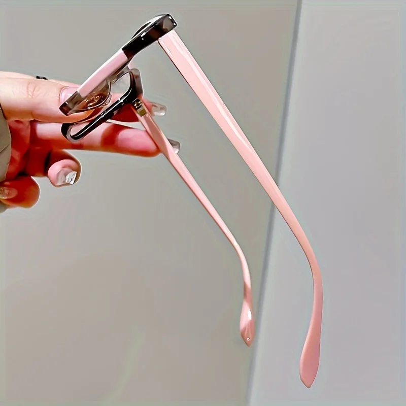 Elegant cat eye reading glasses for women-fashionable color block design, anti-blue light, 1.0 to 4.0 strength - Image 3