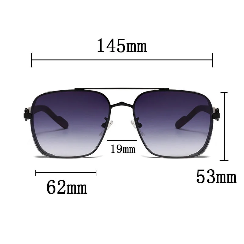 2023 Sunglasses For Men Square Sunglasses Women Trendy Luxe Vintage Fashion Glasses Retro Steampunk Shades Gafas De Sol Hombre - Image 4