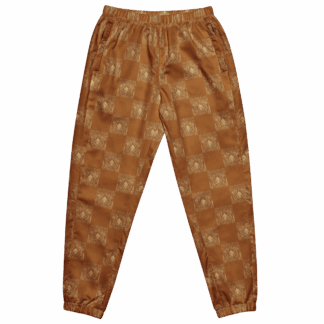 Brown track pants
