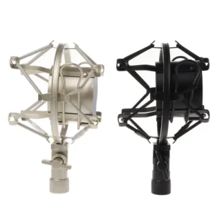 Universal 50mm Microphone Shock Mount for 48mm-54mm Diameter Condenser Mic