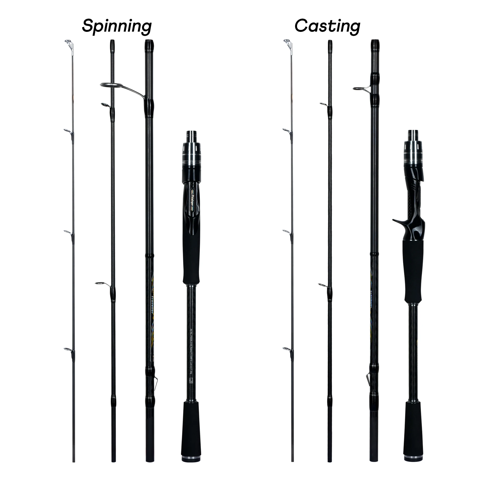 MAXIMUS Lure Fishing Rod 1.8m 2.1m 2.4m 2.7m 3.0m 30T Carbon Spinning Baitcasting FUJI Guide Travel Casting 3-35g L/M/MH BIUTIFU - Image 5