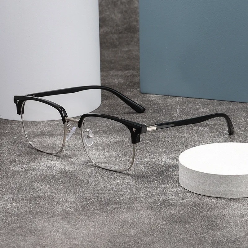 Unisex Vintage Anti Radiation Eyeglass for Women Men Anti-blue and Anti-fatigue Glasses - Image 5