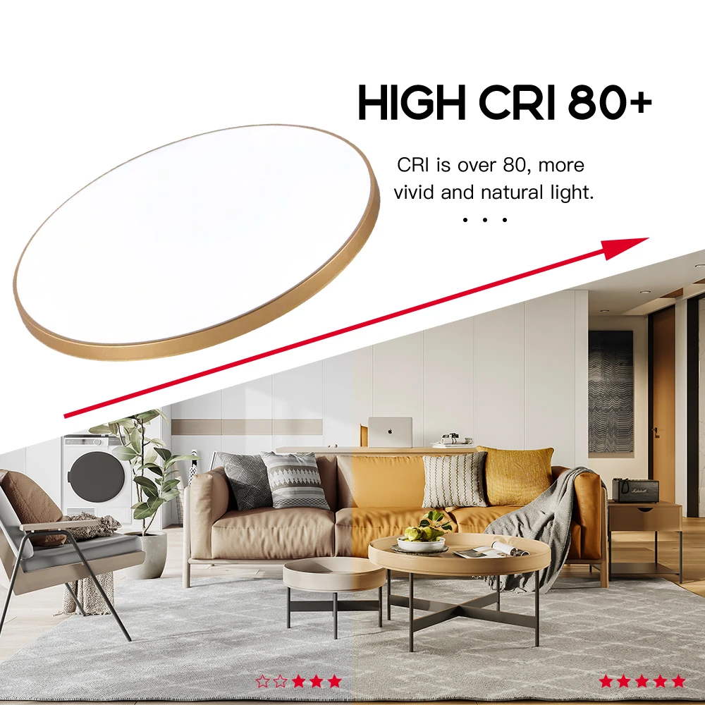 Modern LED Ceiling Lamp Chandelier LED Panel Lamp Bedroom Ceiling Light Kitchen Led Lighting for Living Room Home Decor Luminair - Image 5