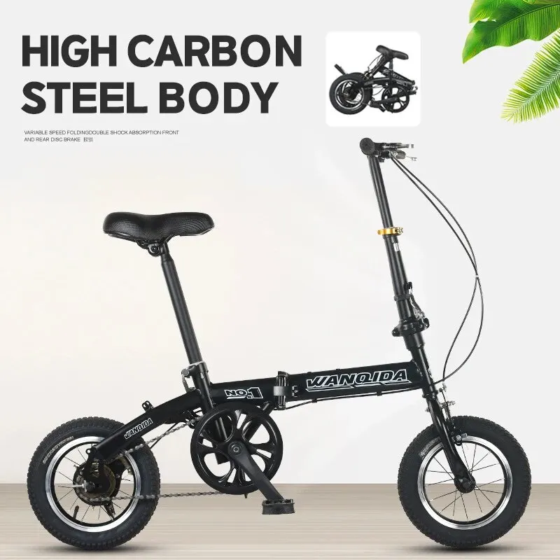 Adult Male and Female Moped Teen Student Off-road Racing Bike Folding Mountain Bike - Image 4