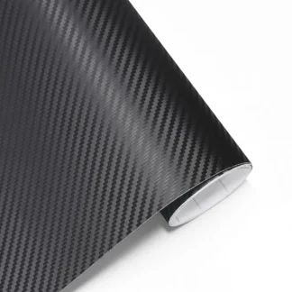 3D Carbon Fiber Black Car Sticker Vinyl Wrapping Film PVC Car Motorcycle Decal Auto Accessories Interior Exterior Decoration