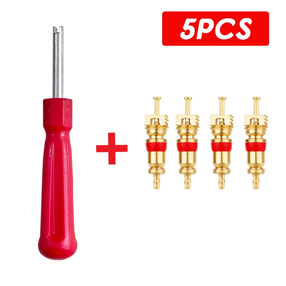 Portable Tire Valve Core Remover Installer Tool Removal Tool Car Bike Bicycle Motorcycle Tire Repair Tools Wrench Screwdriver - Image 7