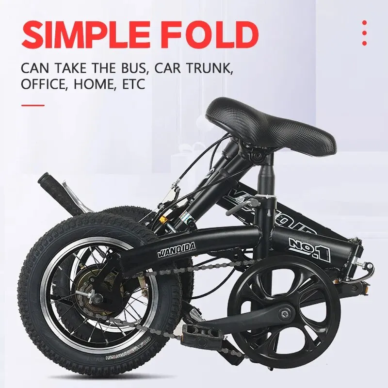 Adult Male and Female Moped Teen Student Off-road Racing Bike Folding Mountain Bike - Image 6
