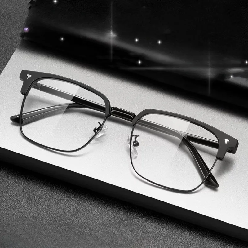 Unisex Vintage Anti Radiation Eyeglass for Women Men Anti-blue and Anti-fatigue Glasses - Image 4