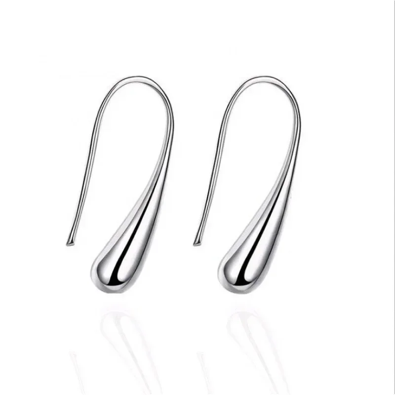 4PC Simple Ring Necklace Bracelet Earrings Four-piece Set Suitable for Engagement Jewelry Fashion Teardrop Jewelry Set for Women - Image 6