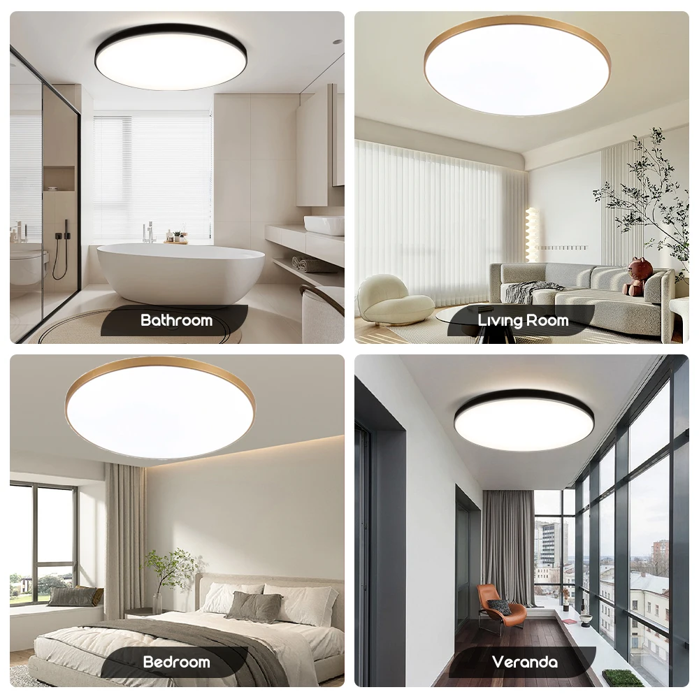 Modern LED Ceiling Lamp Chandelier LED Panel Lamp Bedroom Ceiling Light Kitchen Led Lighting for Living Room Home Decor Luminair - Image 6