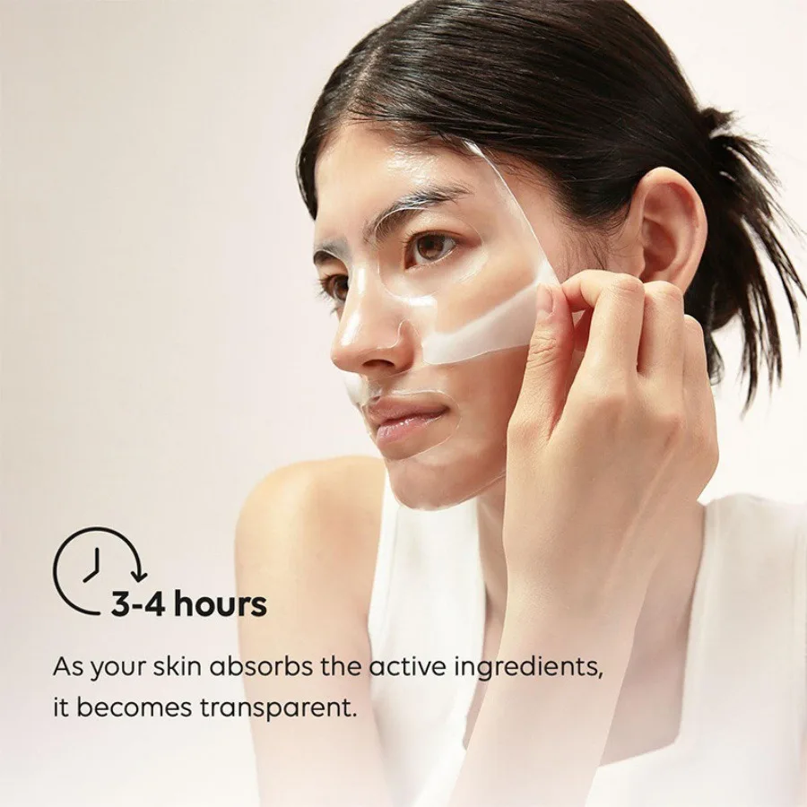 1/4/10PCs Bio Collagen Face Mask Shrink Pores Deep Hydrating Overnight Mask Moisturizing Refreshing Brightening Face Skin Care - Image 5