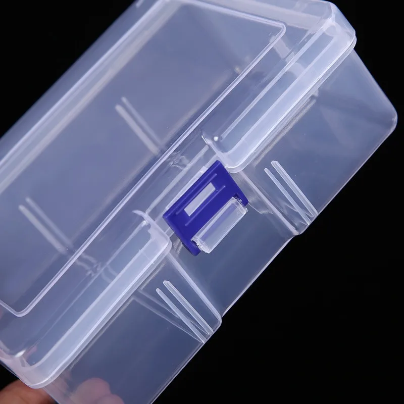 Clear Plastic Box Rectangular Box Screwdrivers Bits Tools Bleads Dustproof Waterproof Packing Storage Cases Container - Image 5