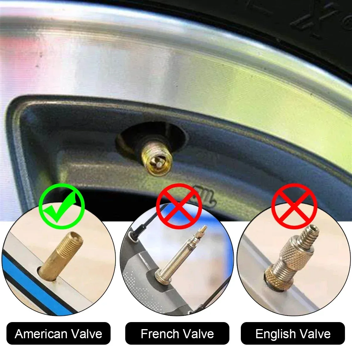 Car Bicycle Slotted Handle Tire Valve Stem Core Remover Screwdriver Tire Repair Install Tool Kit Auto Motorcycle Accessories - Image 12